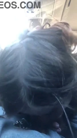 Brunette babe gives amazing blowjob and takes Cum in mouth porn video