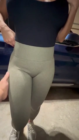 A brunette beauty gets a surprise from her neighbor. porn video